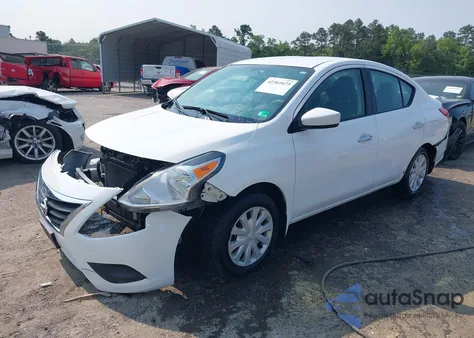2017 Nissan Versa 1.6 Sv z USA, uszkodzony, nr VIN 3N1CN7AP7HK471895